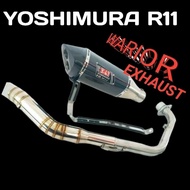 Yoshimura R11 Fu Sonic CBR150 CB150 Verza Byson Vixion R15 GSX exhaust Yoshimura R11 Vixion GSX FU S