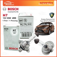 Proton Persona 3rd Generation Year 2016 To Present Headlamp Halogen Light Bulb Bosch H7 12 Volt 55 W