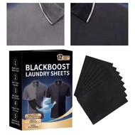 Black Clothes Dye Darkening Washing 12 Pieces Black Clothes Painting Dye for Cotton Wool T-shirts Sh