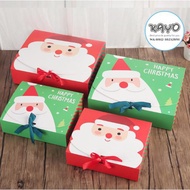 Favorite Christmas Gift Box 93; Christmas Gift Box, Santa Rudolf Motif Gift Box