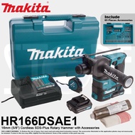 Makita HR166DSAE1 12V Cordless SDS Rotary Hammer Drill Free  65 Pieces Accessories