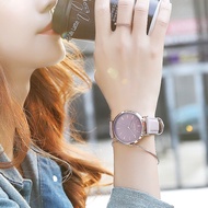 JULIUS นาฬิกาผู้หญิงหน้าปัดใหญ่แบบใหม่แบรนด์เกาหลีนาฬิกานักเรียนหญิงสเกลเล็กชัดเจนลำลองแฟชั่นกันน้ำ