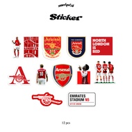 ARSENAL EDITION STICKER / FOOTBALL EDITION / STICKER / CHAMPIONS LEAGUE STICKER / BARCELONA STICKER 