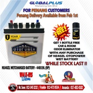 PENANG SPECIAL DELIVERY & INSTALLATIONS PROVIDED   Otopower NS40ZL Wetcharged Battery-44B19L (9P) Fo