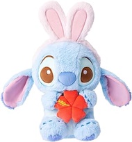 MINISO 11'' Lilo &amp; Stitch Collection Costume Changing Bunny Plush Toy (Stitch) Stuffed Animals for Valentines Day, We Bare Bears Fans, Mini Stuffed Animal Enthusiasts