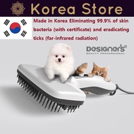 Made in Korea Designer and veterinarian masterpieces Far Infrared Mite Removal Brush Pet Styler