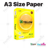 A3 Paper Ik/PaperOne/Double A – A3 Kertas 70gsm/75gsm/80gsm Printing Paper (500 Sheets/Ream) –1 Ream