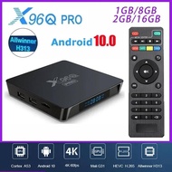 X96Q PRO Smart TV BOX Android 10 Allwinner H313 2GB 16GB X96Q PRO 2.4G WiFi 4K HD Set-Top Box 1G8G M