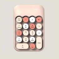 MOFii X910 2.4G Wireless Digital Keyboard, Retro Round Keycaps, Silent, Portable For Laptop, Office 