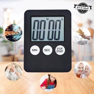 Magnetic Square Kitchen Timer LCD Digital Timer Magnetic Countdown Up Cooking Timer Clock