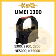 UMEI 1300 2200 2300 NE5000 NE6000 TIME RECORDER PUNCH CARD COMPATIBLE INK RIBBON - BLACK & BLACK/RED