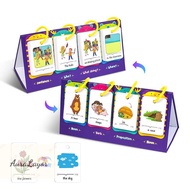 [AuraLayor] Sentence-Making Exercises Flip Chart Sentence Educational Learning Tool Vocabulary Build