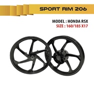 Sport Rim Honda RSX / RS150 6 Batang ENKEI PNP RSX / RS150 160/185-17