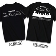 Aos Distro The Last Tale Marapthon Oversize T-Shirt A4 Clan Marapthon Unisex Long Sleeve T-Shirt for