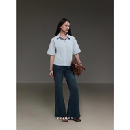 KEMEJA ECINOS - Sasa Fitted Shirt | Top Wanita | Shirt Wanita | Shirt Wanita
