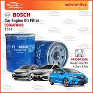 Honda Jazz Fit Year 2001 To 2021 Car Engine Oil Filter Penapis Minyak Enjin Kereta Bosch Oil Filter