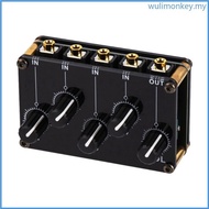 WU Small Sophisticated 4 Channel Line Mixer  Mixer Passive circuit Design