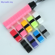 MyriadU 1Pc Dry Tennis Racket Grip Anti-skid Sweat Absorbed Wraps Taps Badminton Grips Racquet Vibra
