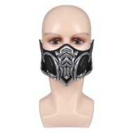 Mortal Kombat Sub-Zero  Mask Cosplay Latex Masks Helmet Masquerade Halloween Party Costume Props mas