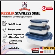 Kessler Tupperware 304 Stainless Steel Storage Container / Fridge Food Container Food Storage Box