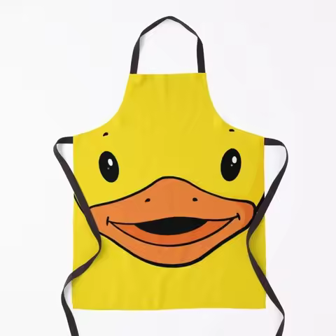 Basic Rubber Duck Apron for home useful pieces Women's Home Clothes christmas 2025 Kitchen Supplies 