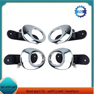 [Quietnight.sg]4Pcs Car Door Handle Inner Door Handle Electroplating Door Handle for Lifan 330