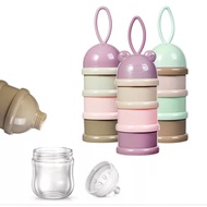 Travel Baby Milk Powder Container 3 Layers Milk Powder Storage Container Milk Powder Container