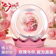 Hadiah Bunga Abadi AI Pintar Levitasi Magnetik AI 6-inci untuk Hadiah Hari Lahir Pasangan Teman Wani