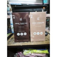 dherbs snow toner pad 60pads dherbs toner