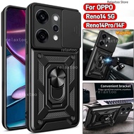Zein Case OPPO Reno14 Reno 14 Pro F 14Pro 14F Reno14Pro Reno14F 5G 4G CASE ROTARY STANDING PHONE SLI