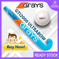 Grays GTI2000 GTI 2000 Ultrabow Indoor Composite Stick Kayu Hoki Trident Dimple Hockey Ball Bola Hoki Grays Rogue Bag B