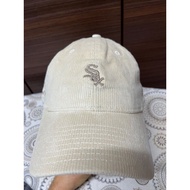NE 9 Twenty cord Beige Micro Chicago White Sox Baseball Cap Adjustable Strapback