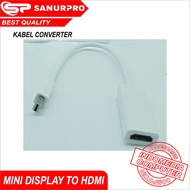 Cable Converter Mini Display To HDMI Converter Mini Display To HDMI Cable Mini DP To HDMI