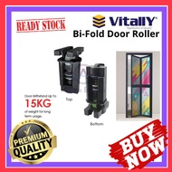 Vitally BiFold Door Roller Replacement for Washroom Toilet / Bi Fold Pintu Lipat Tandas (For One Lit