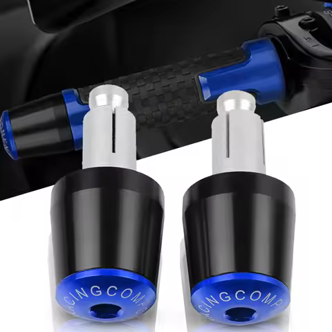 Motorcycle Handlebar Grips Ends Handle Bar Cap End Plug For Suzuki BURGMAN 650 400 125 200 AN650 AN4