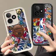 Casing for Realme 14 14T 14X Narzo C53 C63 C51 Note 50 GT 6 NEO6 SE C61 60 N53 N61 5G Q-74 Basketbal