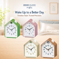 SEIKO Alarm Clock Silent Bedside Desk Clock