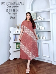 Batik Usman - Terbaru Daster Semata Kaki - daster kekinian - daster busui - daster twill rayon - das