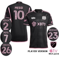 Player Editing Kit: Inter Miami 2023/24 Away black S-2XL shirt | Fast delivery