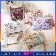 Ready Stock UMIMI USB2610 Korean Women Sling Bag Crossbody Bag Shoulder Bag Women Bags Casual Bag Be