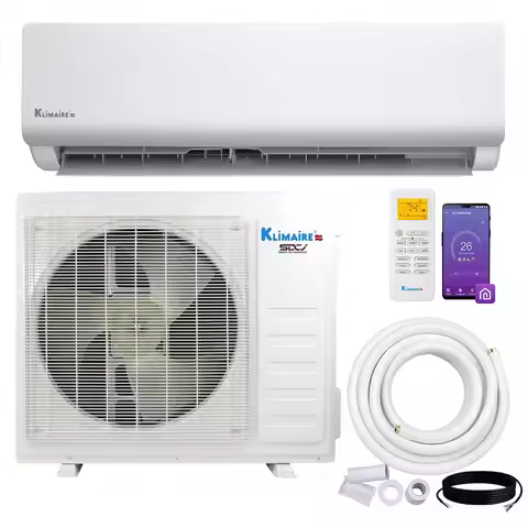 Entrada 24,000 BTU 17 SEER2 Ductless Mini-Split Heat Pump Air Conditioner with 16 Ft. Installation K