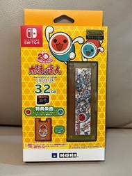 「全新現貨」 太鼓の達人 microSDカード+カードケース6 for Nintendo Switch 32GB