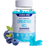 Creatine HCL Gummies 2000mg– Fast Absorbing Creatine HCL for Strength & Recovery – Easy-to-Take, Gre