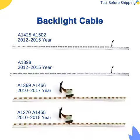 LED Backlight LED Backlit for Macbook 11.6" 13.3" 15.4" A1369 A1466 A1370 A1465 A1425 A1398 A1502 Ba