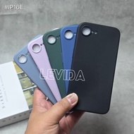 iphone 16E Softcase Macaron Square / Case Square Edge Case iphone 16E