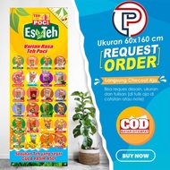 Ambil Promonya >> banner spanduk teh poci menu lengkap terlaris