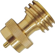 DOZYANT Steak Saver 20lb to 1lb Propane Tank Adapter for Disposable Throwaway Cylinder, Converter Un