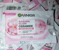 Garnier Sachet Day Serum Cream UV / Night Cream 7 ml / Facial Foam 9 ml Travel Size - Varian Sakura 