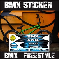 BMX BIKE STICKER VARIATIONS BMX BIKE STICKER DECAL VARIATIONS FREESTYLE BMX/ 02 LIGHTbiru