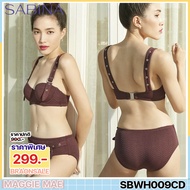 รหัส SBWH009CD Sabina ชุดว่ายน้ำ Swimwear Collection : Tahiti Set SUWH009CD สีเนื้อเข้ม SAW